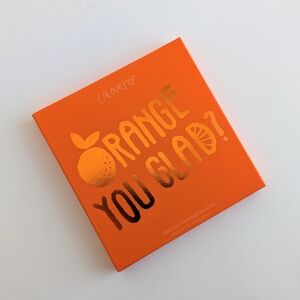 Colourpop Orange You Glad Palette NIB